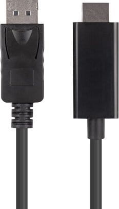 Lanberg Kabel DisplayPort (M) V1.1 -> HDMI  1m czarny