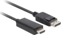 Lanberg Kabel DisplayPort (M) V1.1 -> HDMI  3m czarny