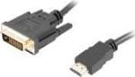 Lanberg HDMI - DVI-D 1.8m czarny