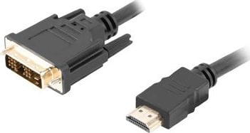Lanberg HDMI - DVI-D 3m czarny
