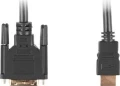 Lanberg HDMI - DVI-D 3m czarny