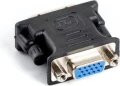Lanberg DVI-I - D-Sub (VGA) czarny