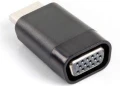 Lanberg HDMI - D-Sub (VGA) czarny