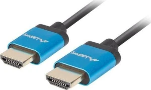 Lanberg HDMI - HDMI 1m niebieski