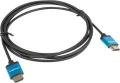 Lanberg HDMI - HDMI 1m niebieski