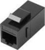 Lanberg Łącznik keystone gniazdo RJ45 - RJ45 UTP kat.6 do puszki montażowej złączka sieciowa -KSU6-3000