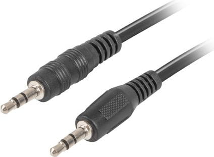 Lanberg Jack 3.5mm - Jack 3.5mm 1.2m czarny