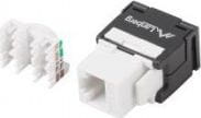 Lanberg Moduł keystone gniazdo beznarzędziowy RJ45 - LSA UTP kat.5e 180 stopni do puszki montażowej -KSU5-2000