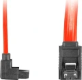 Lanberg SATA - SATA, 0.3m, Czerwony