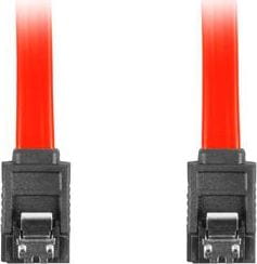 Lanberg SATA - SATA, 0.3m, Czerwony