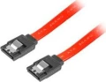Lanberg SATA - SATA, 0.3m, Czerwony