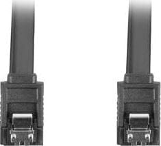 Lanberg SATA - SATA, 0.3m, Czarny