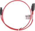Lanberg SATA - SATA, 0.5m, Czerwony