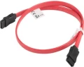 Lanberg SATA - SATA, 0.5m, Czerwony