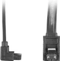 Lanberg SATA - SATA, 0.5m, Czarny