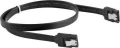 Lanberg SATA - SATA, 0.5m, Czarny
