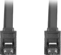 Lanberg SATA - SATA, 0.5m, Czarny
