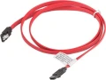 Lanberg SATA - SATA, 1m, Czerwony