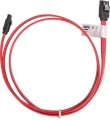 Lanberg SATA - SATA, 1m, Czerwony