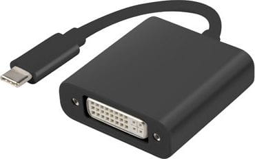 Lanberg USB-C - DVI Czarny