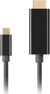 Lanberg USB-C - HDMI 1.8 m Czarny