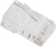 Lanberg Plug RJ-45 UTP CAT6, 8P8C  Pass Trough