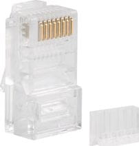 Lanberg Wtyk sieciowy RJ45 (8P8C) KAT.6 UTP  DO LINKI I DO DRUTU