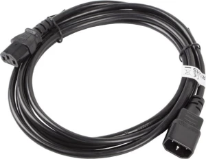Lanberg IEC 320 C13 - C14, 3m, czarny
