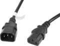 Lanberg IEC 320 C13 - C14, 3m, czarny