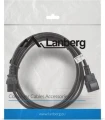 Lanberg IEC 320 C13 - C14, 3m, czarny