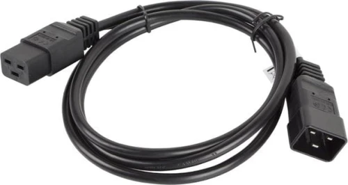 Lanberg IEC 320 C19 - C20, 1.8m, czarny