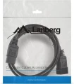 Lanberg IEC 320 C19 - C20, 1.8m, czarny