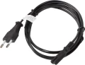 Lanberg radiowy CEE 7/16 - IEC 320 C7, 1.8m, czarny