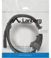 Lanberg radiowy CEE 7/16 - IEC 320 C7, 1.8m, czarny