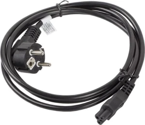 Lanberg IEC 7/7 - IEC 320 C5, 1.8m, czarny