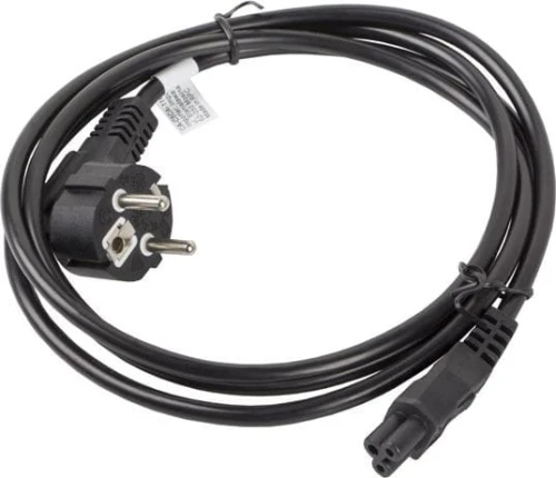 Lanberg IEC 7/7 - IEC 320 C5, 1.8m, czarny