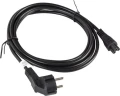 Lanberg IEC 7/7 - IEC 320 C5, 3m, czarny
