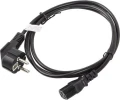 Lanberg CEE 7/7 - IEC 320 C13, 1.8m, czarny