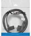 Lanberg CEE 7/7 - IEC 320 C13, 1.8m, czarny