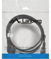 Lanberg CEE 7/7 - IEC 320 C13, 1.8m czarny