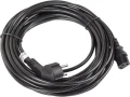 Lanberg CEE 7/7 - IEC 320 C13, 10m, czarny