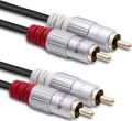 Qoltec RCA (Cinch) x2 - RCA (Cinch) x2 3m czarny