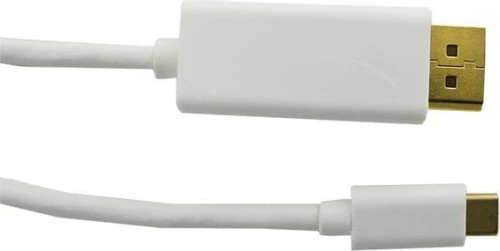 Qoltec USB-C - 2 m Biały