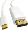 Qoltec USB-C - 2 m Biały
