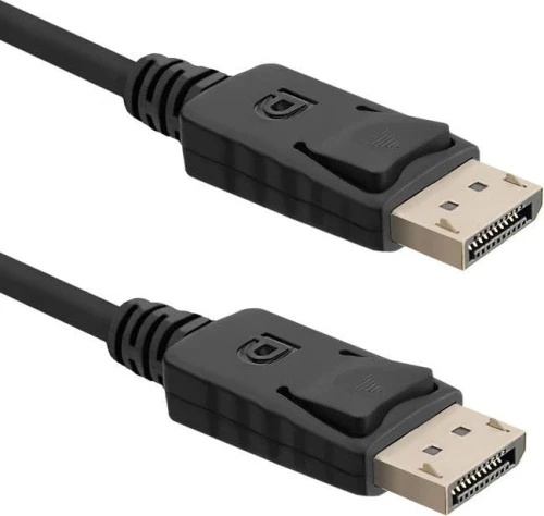 Qoltec DisplayPort - DisplayPort 1m czarny