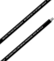 Qoltec Kabel solarny fotowoltaiczny | 6mm2 | 100m | Czarny
