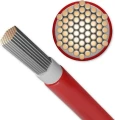 Qoltec Kabel solarny fotowoltaiczny | 6mm2 | 100m | Czerwony