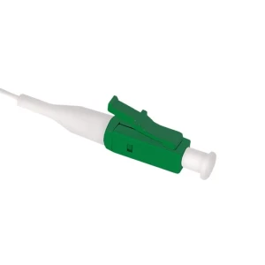 Qoltec Pigtail LC/APC, SM, 9/125, G652D, 3m, Biały