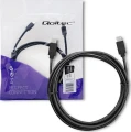Qoltec USB-C - USB-C 2.5 m Czarny