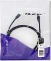 Qoltec USB-C - USB-C 3 m Czarny